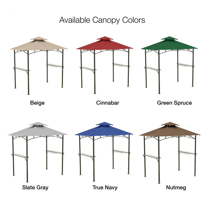 Mainstays curved grill shelter best sale