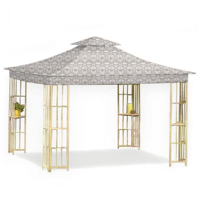 Lowes 10x10 Garden Treasures Gazebo Replacement Canopy S-J