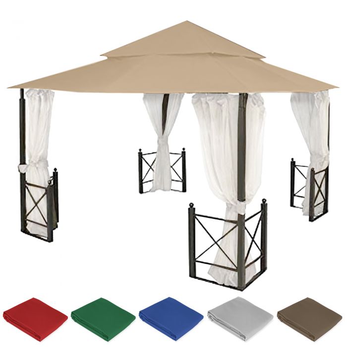 12' x 12' Harbor Gazebo, model number X1250B | Garden Winds