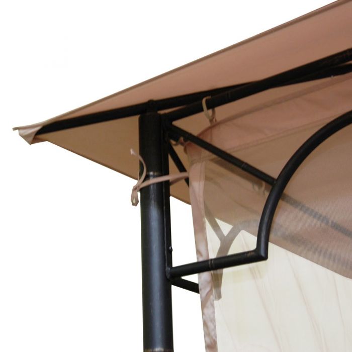 Bamboo Look Gazebo Replacement Canopy - 350 | Garden Winds