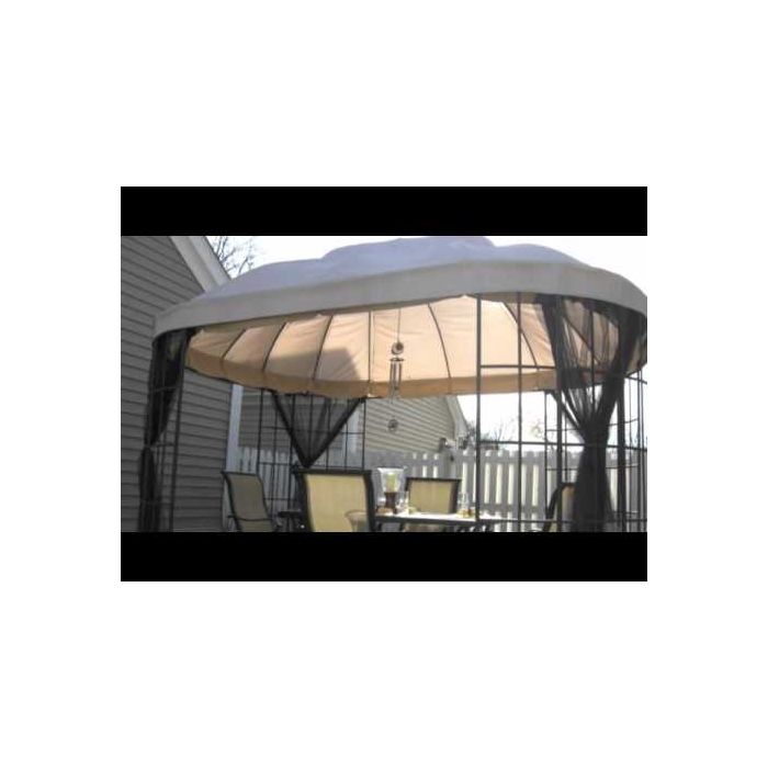 Oval Dome Gazebo Replacement Canopy | Garden Winds