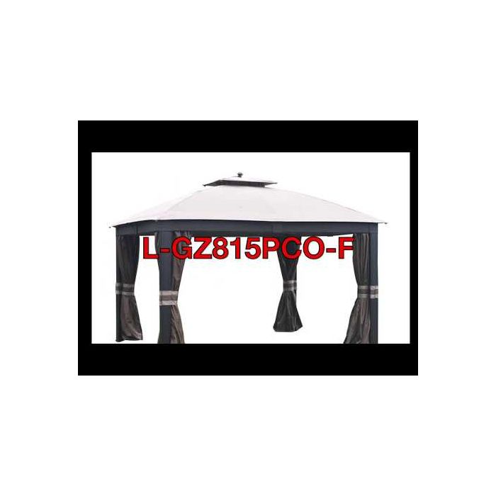 Replacement Canopy for AR Wicker Gazebo - RipLock 350
