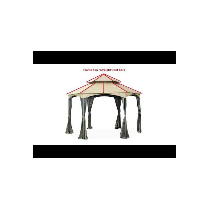 Replacement Canopy for Big Lots Southbay Hex Gazebo