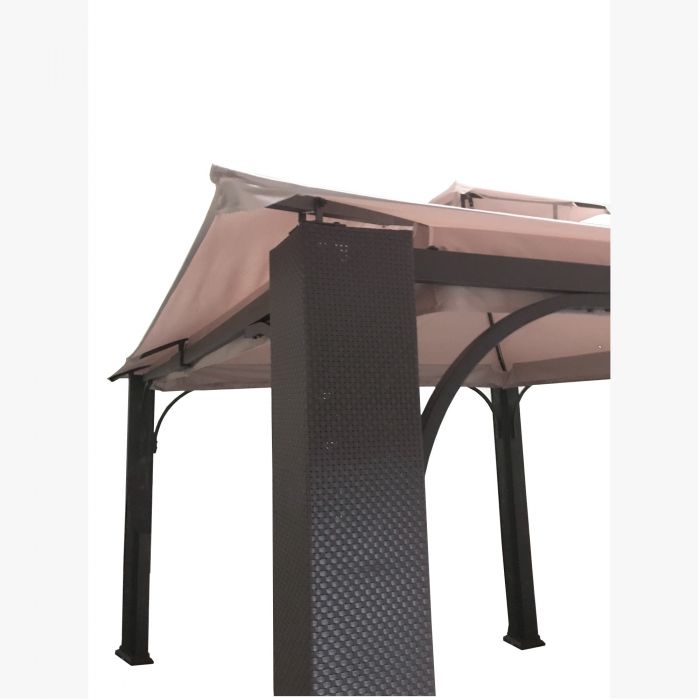 Replacement Canopy for Woven Gazebo - Riplock 350 | Garden Winds Replacement Canopy for Woven Gazebo - Riplock 350 | Garden Winds