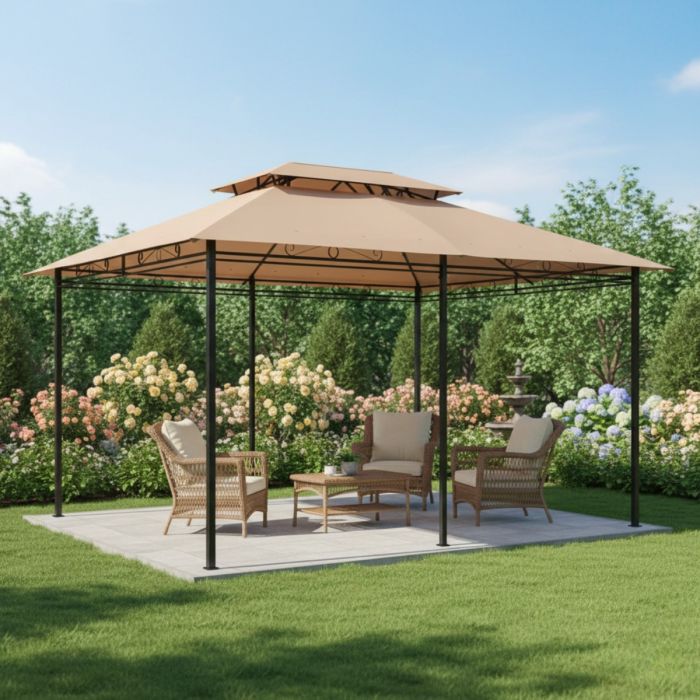 Cobertura para Pérgola OUTSUNNY 84C-372V01CW