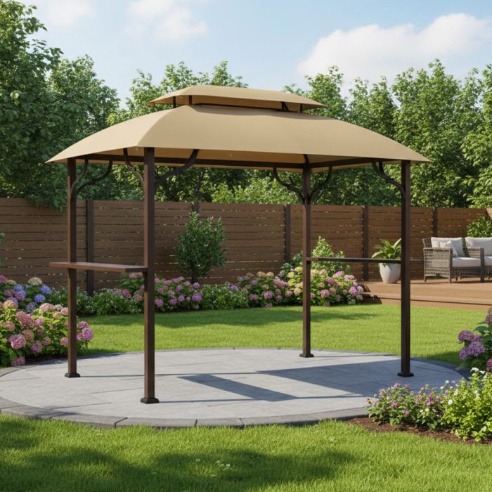 SCOCANOPY Copertura di ricambio per barbecue, gazebo da 2,4 m SCOCANOPY Copertura di ricambio per barbecue, gazebo da 2,4 m