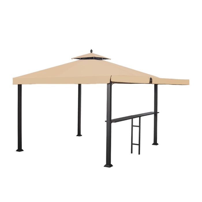 Replacement Canopy for Conley 10x10 Gazebo with Awning - RipLock 350 ...