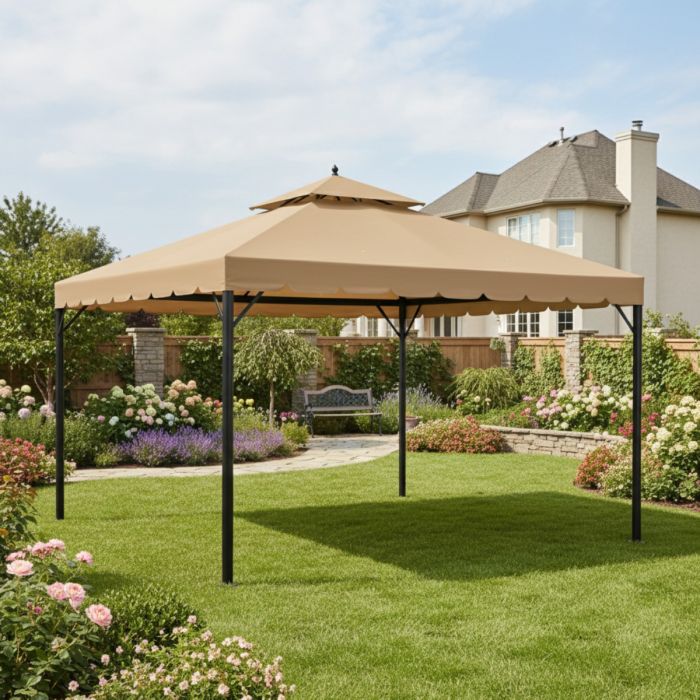 IPERBRIKO - Gazebo Ricambio Tetto Dallas Lusso 3x4 Cm