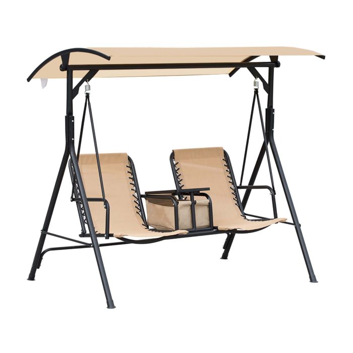 Replacement Canopy for Outsunny Glider Swing RipLock 350