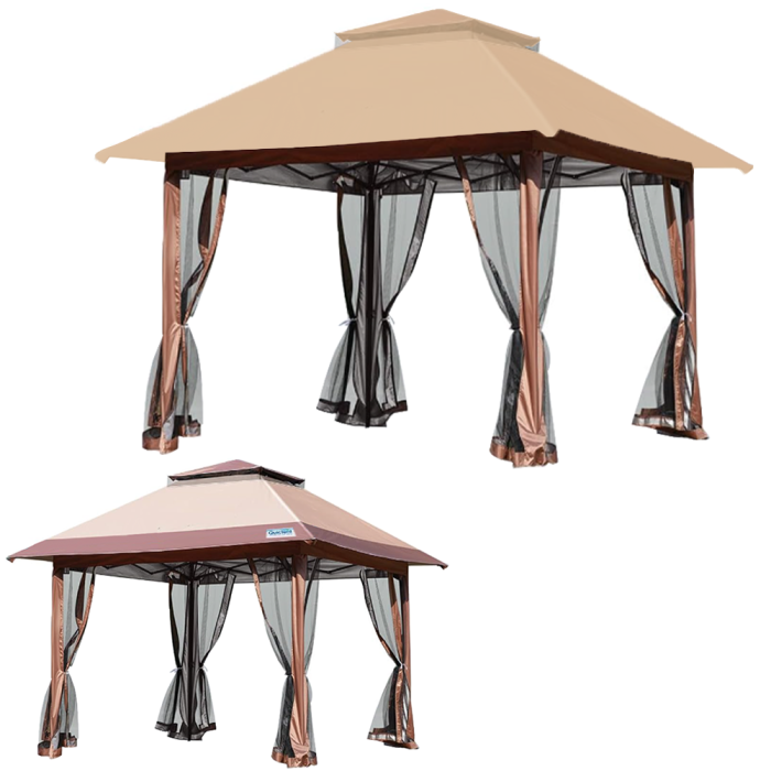 Replacement Canopy for Quictent 10 x 10 Pop Up RipLock 350 Garden Winds