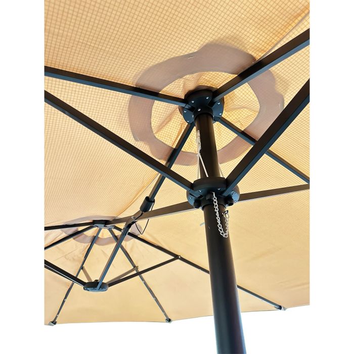 美品　ウノア unoa 【Rainy Garden】Pique design Riviera Garden Parasols – Elegant Design by Unopiù