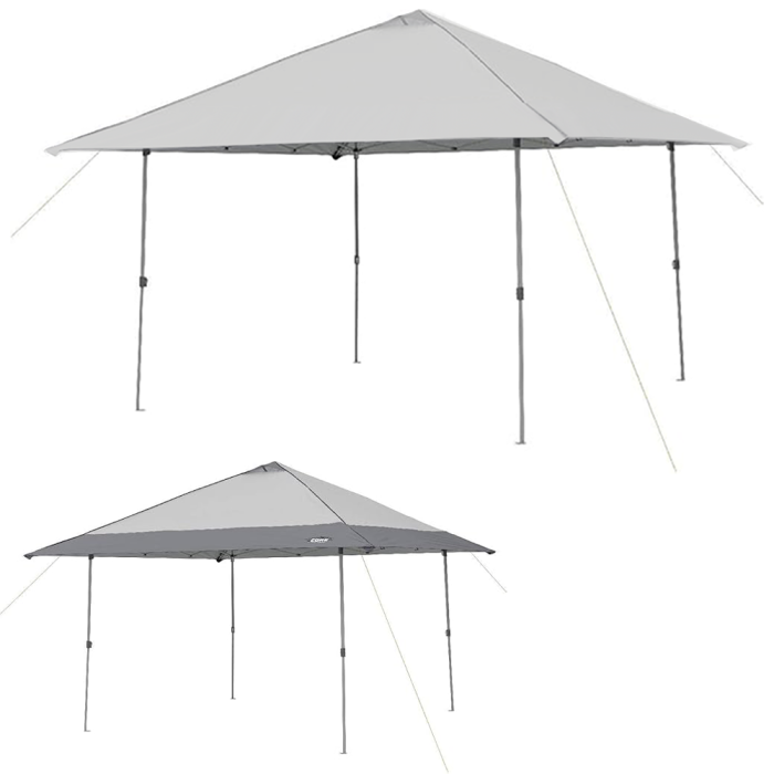 Outsunny 13' x 13' Pop Up Canopy Tent with Height Adjustable