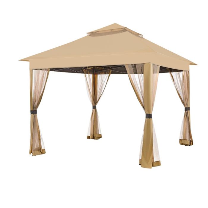 DC America Parkland Heritage 11.5' x 11.5' Savannah Gazebo