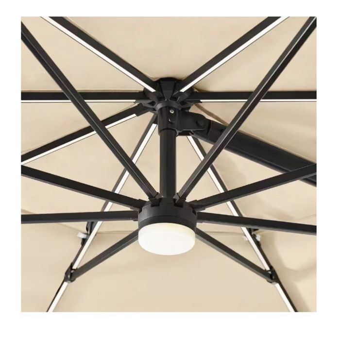 アンブレラページ Replacement Canopy for Hampton Bay 11' Solar LED Patio