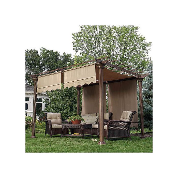 Sears Garden Oasis Deluxe Pergola I Replacement Canopy | Garden Winds
