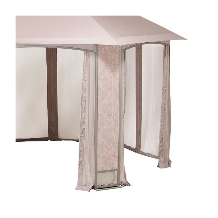 送料無料 店舗 Sears Oakbrook Hexagon Gazebo Replacement Canopy SS-I-138GZ プリザーブドフラワー花材