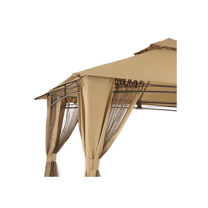 ULTRA GRADE El Porto Gazebo Replacement Canopy | Garden Winds