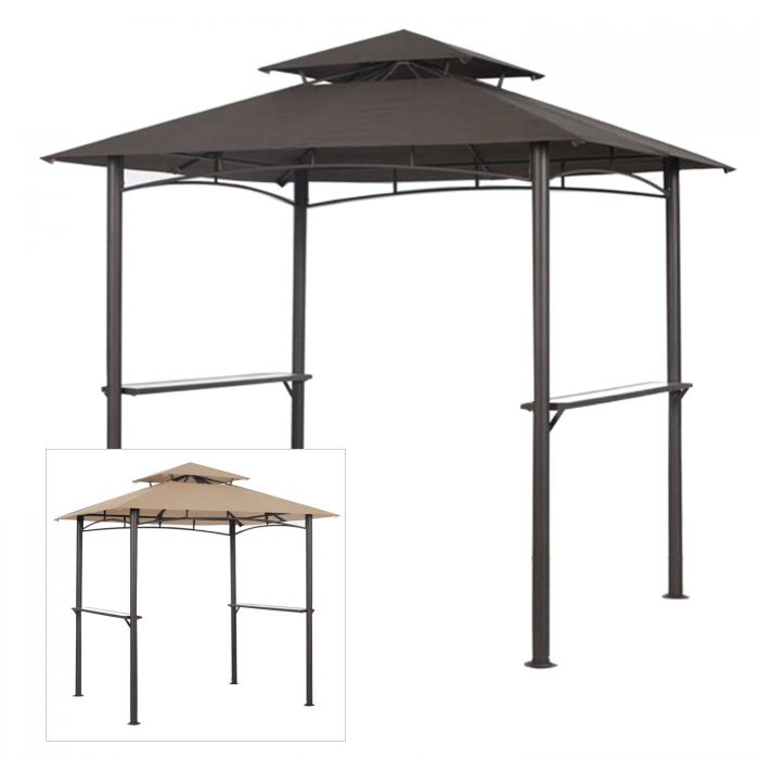 Pacific Casual Grill Gazebo Replacement Canopy | Garden Winds