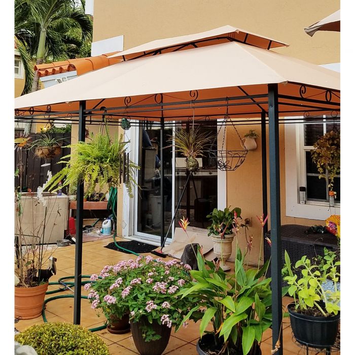 DC America Parkland Heritage 11.5' x 11.5' Savannah Gazebo