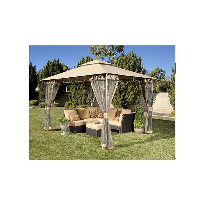 Pacific Casual 12 x 10 Gazebo Replacement Canopy | Garden Winds