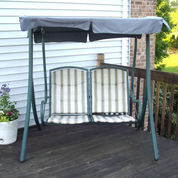 Walmart 2 Seater RUS4860 Replacement Swing Canopy Garden Winds