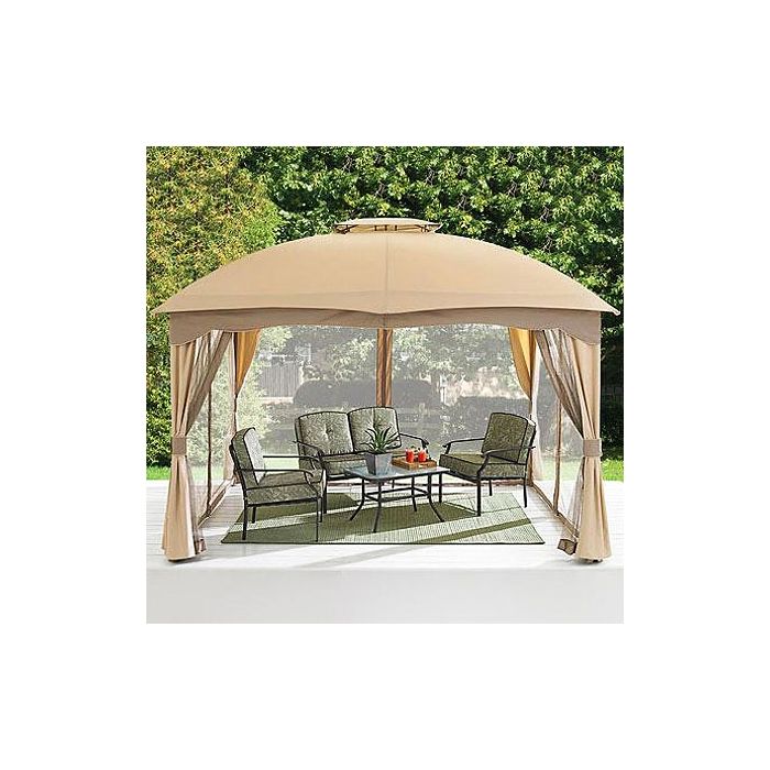 【SALE】 Pacific Casual 12' x 10' Roof Style Garden House, model ガーデンファニチャー