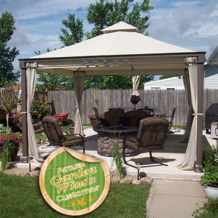 Kmart Marth Stewart Shelter Island Gazebo Replacement Canopy