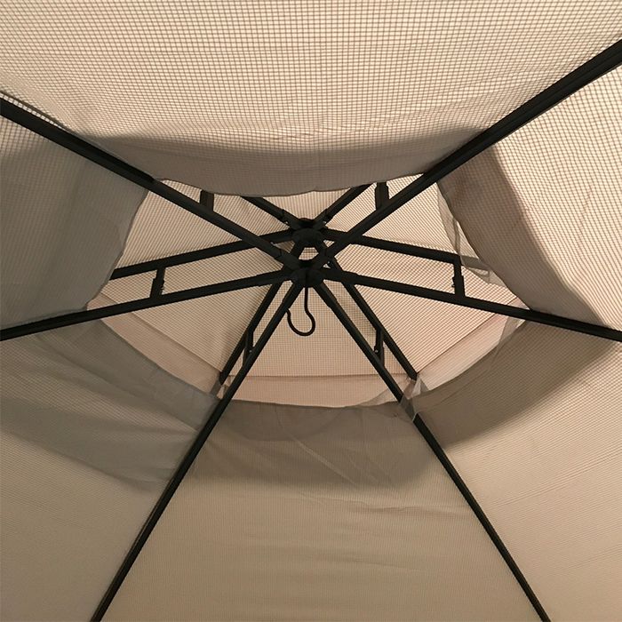 Replacement Gazebo Canopy for Madison Hex Gaz - Riplock 350