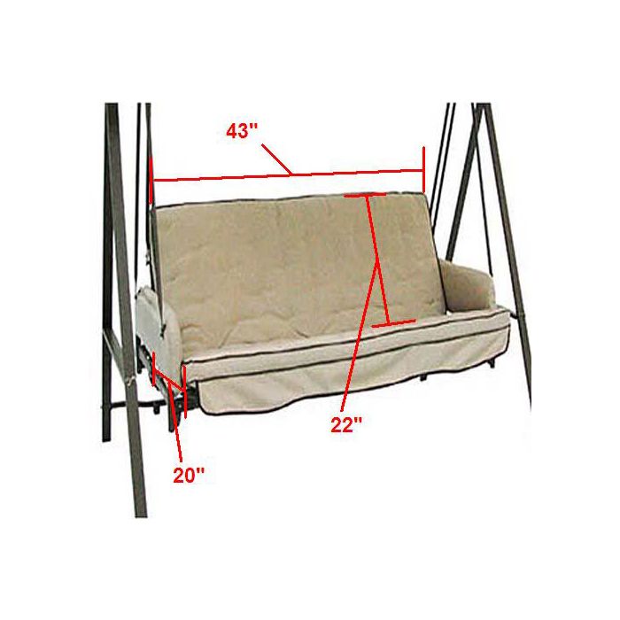 Universal replacement swing cushion hotsell