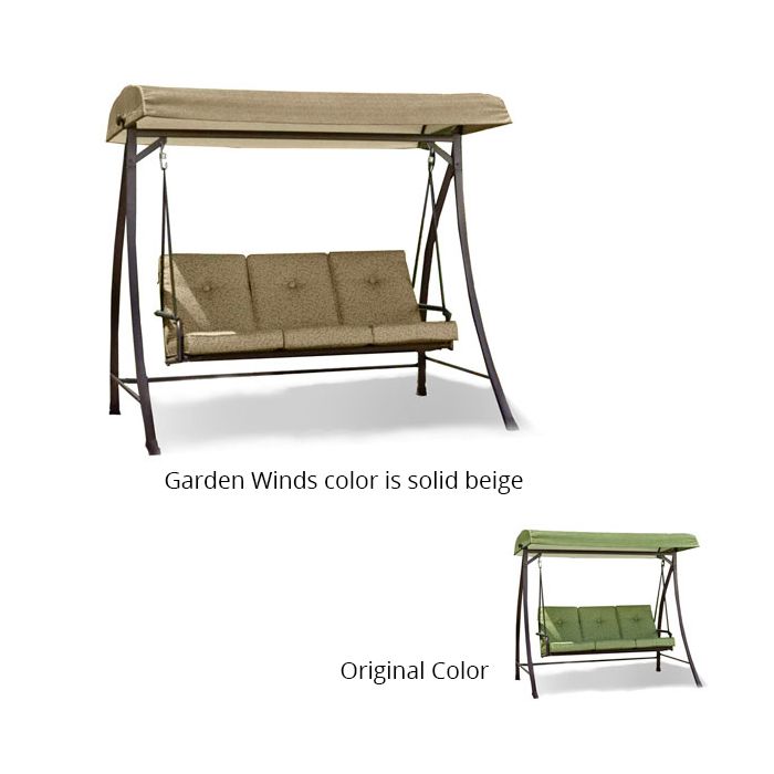 Replacement Canopy for Green 3 Person Swing