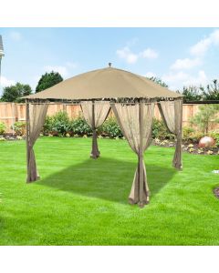 Legacy Gazebo Replacement Canopy and Net - RipLock 350