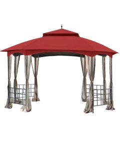 Replacement Canopy for Newport Gazebo - RipLock 350 - Cinnabar
