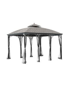 Replacement Canopy for Somerset Gazebo - 350 - Damask Beige