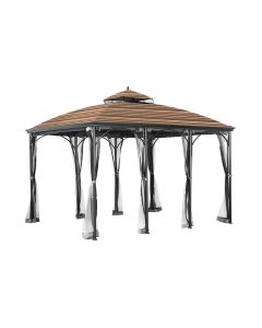 Replacement Canopy for Somerset Gazebo - 350 - Stripe Canyon
