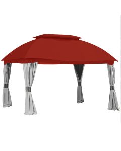 Replacement Canopy for Domed Gazebo - RipLock 350 - Cinnabar