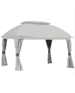 Replacement Canopy for Domed Gazebo - RipLock 350 - Slate Gray