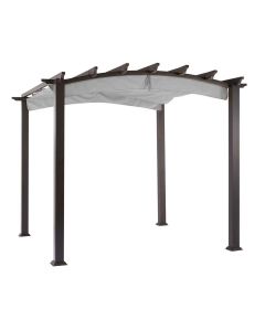 Replacement Canopy for Arched Pergola - RipLock - Slate Gray
