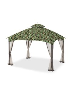 Replacement Canopy for Massillon Biscayne Gazebo - 350 - Camo Green