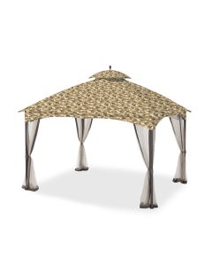 Replacement Canopy for Massillon Biscayne Gazebo - 350 - Camo Sand