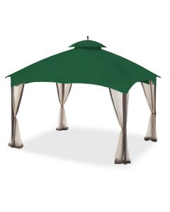 Replacement Canopy for Massillon Biscayne Gazebo - Green - Riplock 350