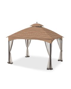 Replacement Canopy for Massillon Biscayne Gazebo - 350 - Stripe Canyon
