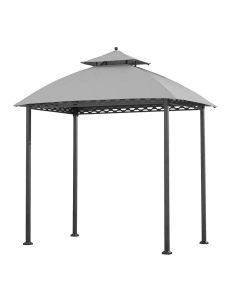 Replacement Canopy for Pinehurst Grill Gazebo - Riplock 350 - Slate Gray