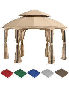 Replacement Canopy for Heritage Hex Gazebo - Riplock 350