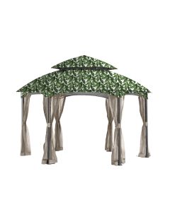 Replacement Canopy for Heritage Hex Gazebo - 350 - Palm