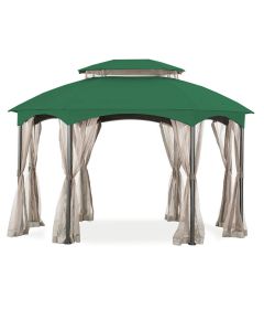Replacement Canopy for Manhattan Gazebo - Riplock 350 - Green