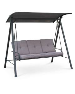 Replacement Canopy for Nora 3 Seat Swing - RipLock 350 - Slate Gray