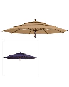 Replacement Canopy for Item 1900786 Triple Tier Umbrella - Riplock 500