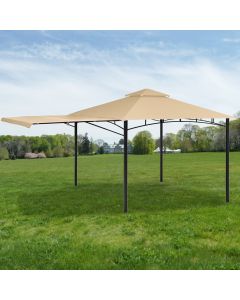 Replacement Canopy for ShelterLogic Redwood Gazebo