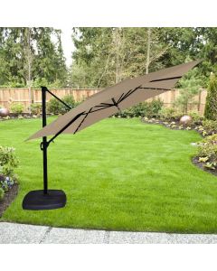 Replacement Canopy for Simply Shade Two Tiered Square Solar Umbrella - AG45RLDT2-30S-LS -Riplock 500