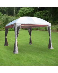 Replacement Canopy and Net for BC Burgundy Dome Gaz - Riplock